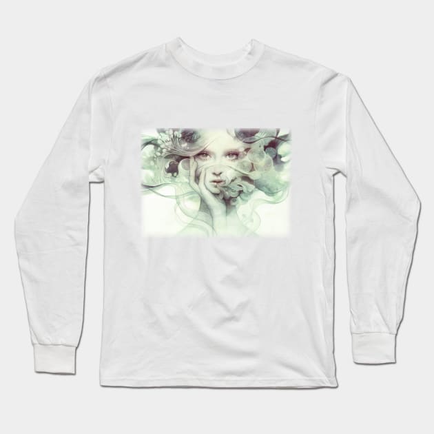 Spore Long Sleeve T-Shirt by Anna Dittmann